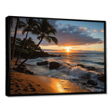 Aloha Tropical Dreamscape I - Cityscapes Canvas Wall Art