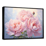 Pink Peony Perfection II - Floral Canvas Wall Art