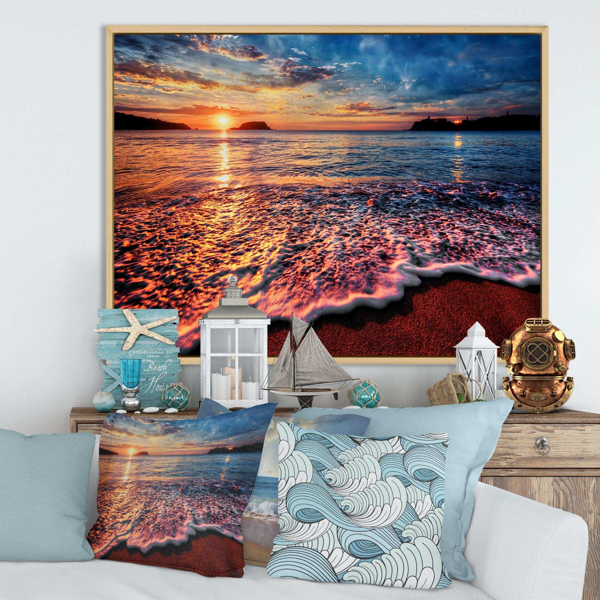 Peaceful Evening Beach View