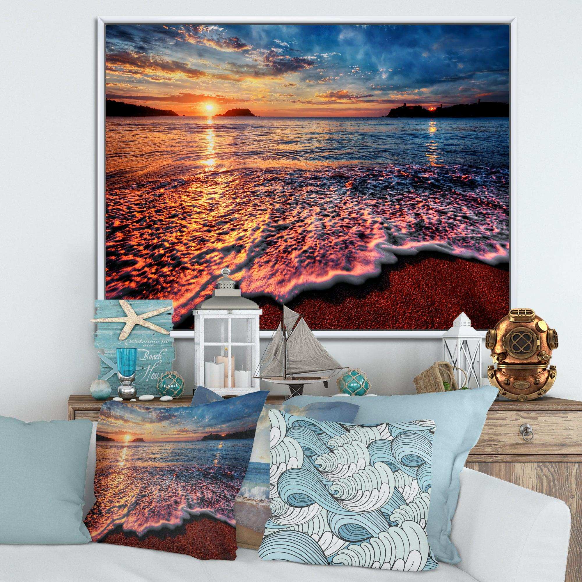 Peaceful Evening Beach View
