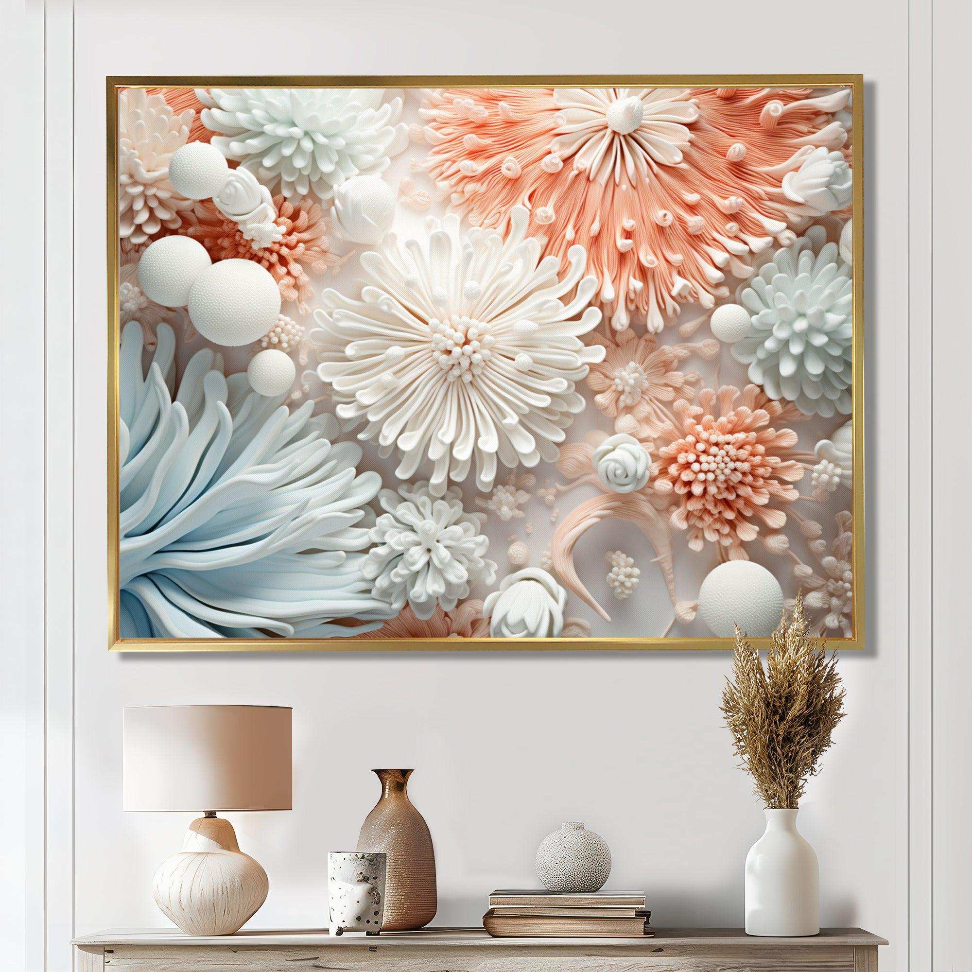 Colourful Coral Reef Heaven IV - Animals Canvas Wall Art