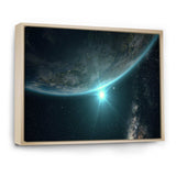 Sunrise in Earth from Space