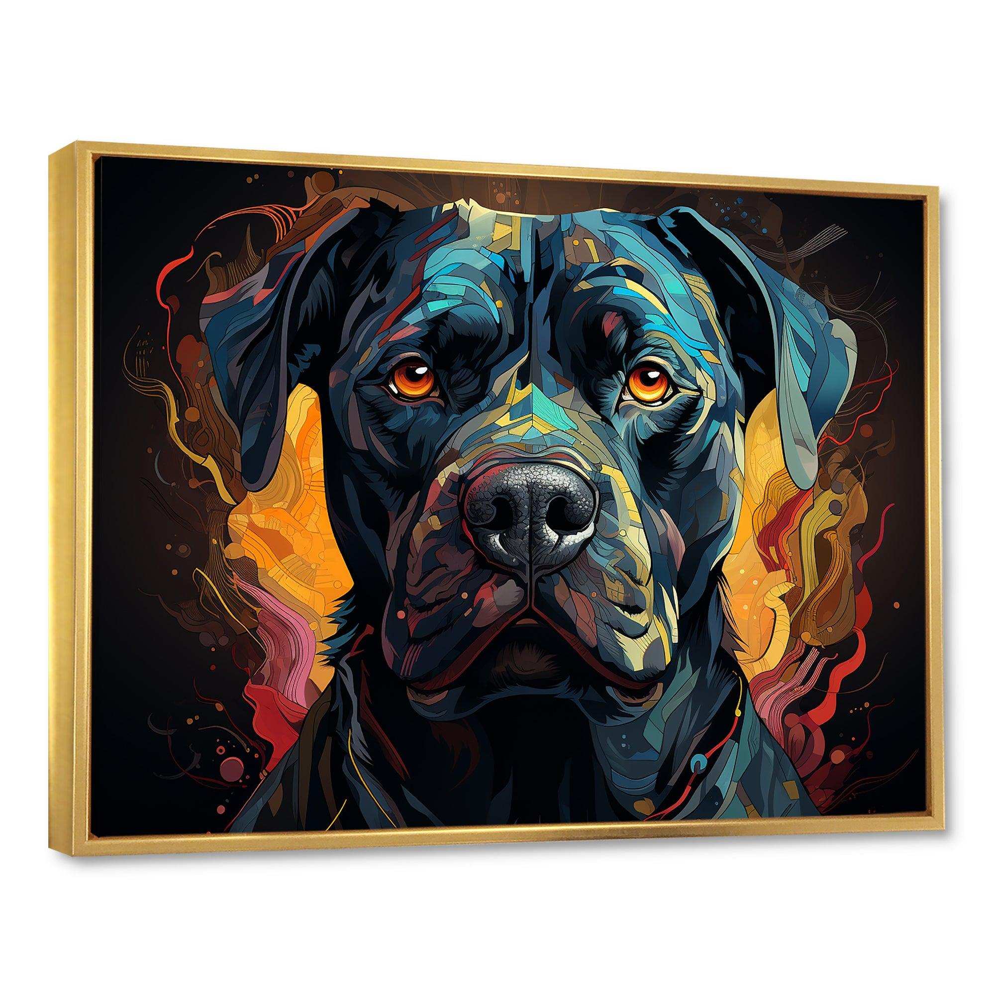 Cane Corso Confidence - Animals Canvas Wall Art