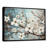 Dogwood Beauties - Floral Canvas Wall Art