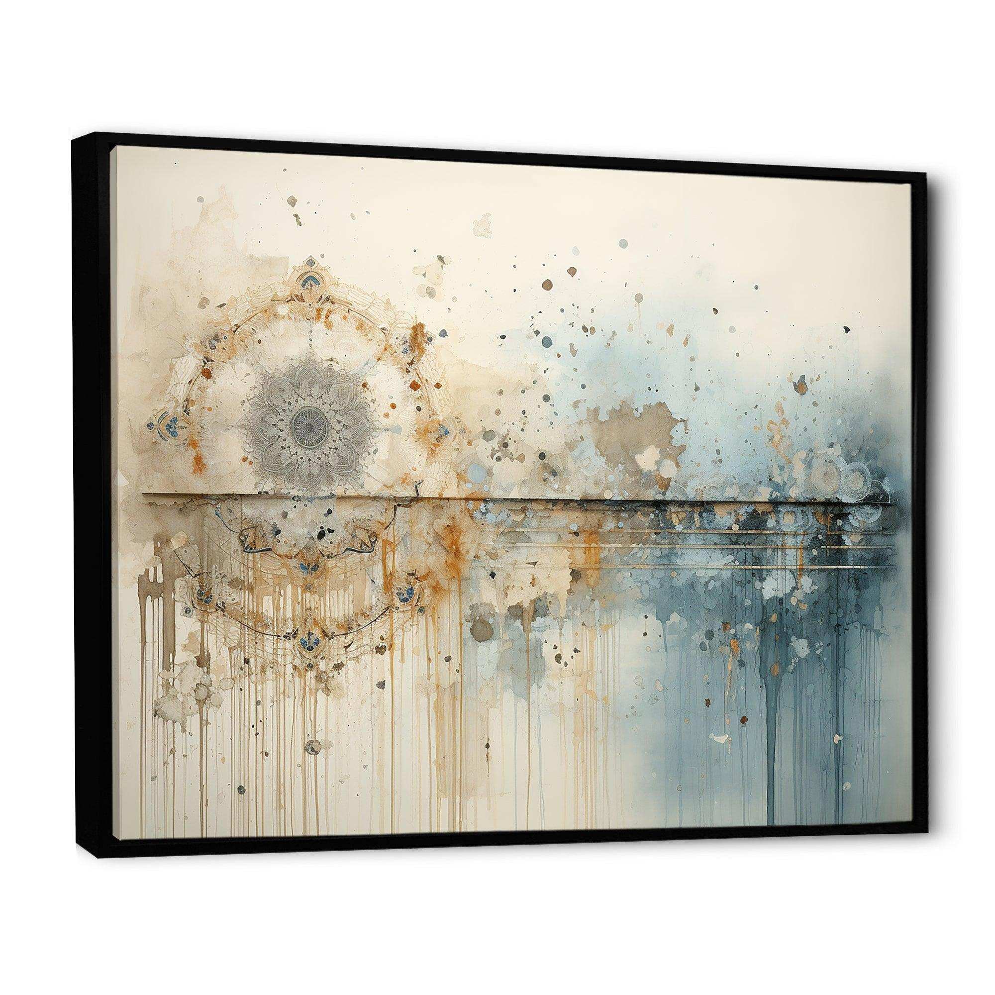 Minimalism Islam Spiritual Illumination II - Spiritual Canvas Wall Art