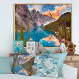 Moraine Lake in Banff Park Canada