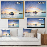 Fishing Boat at Phuket Sunrise Beach