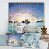 Fishing Boat at Phuket Sunrise Beach