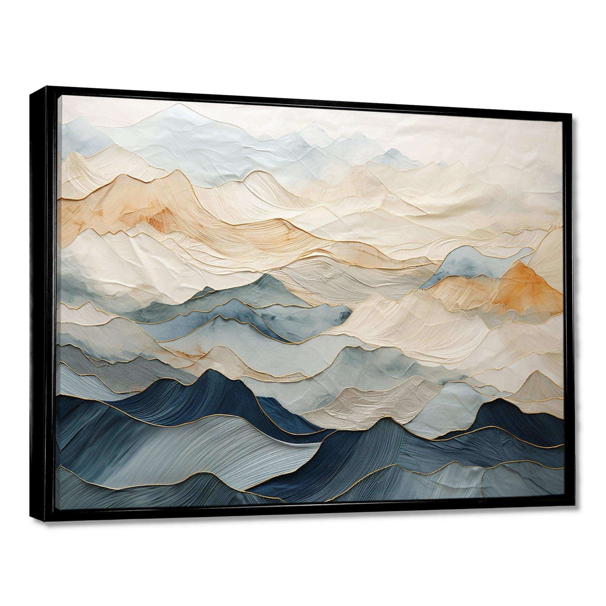 Majestic Mountain Peaks - Landscapes Canvas Wall Art