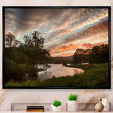 Sunset over Rydal Waters