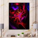Multi Colored Magenta Stained Glass