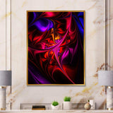 Multi Colored Magenta Stained Glass