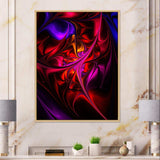 Multi Colored Magenta Stained Glass