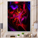 Multi Colored Magenta Stained Glass