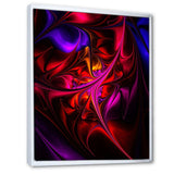 Multi Colored Magenta Stained Glass