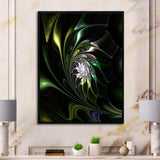 Multi Colored Green Stained Glass