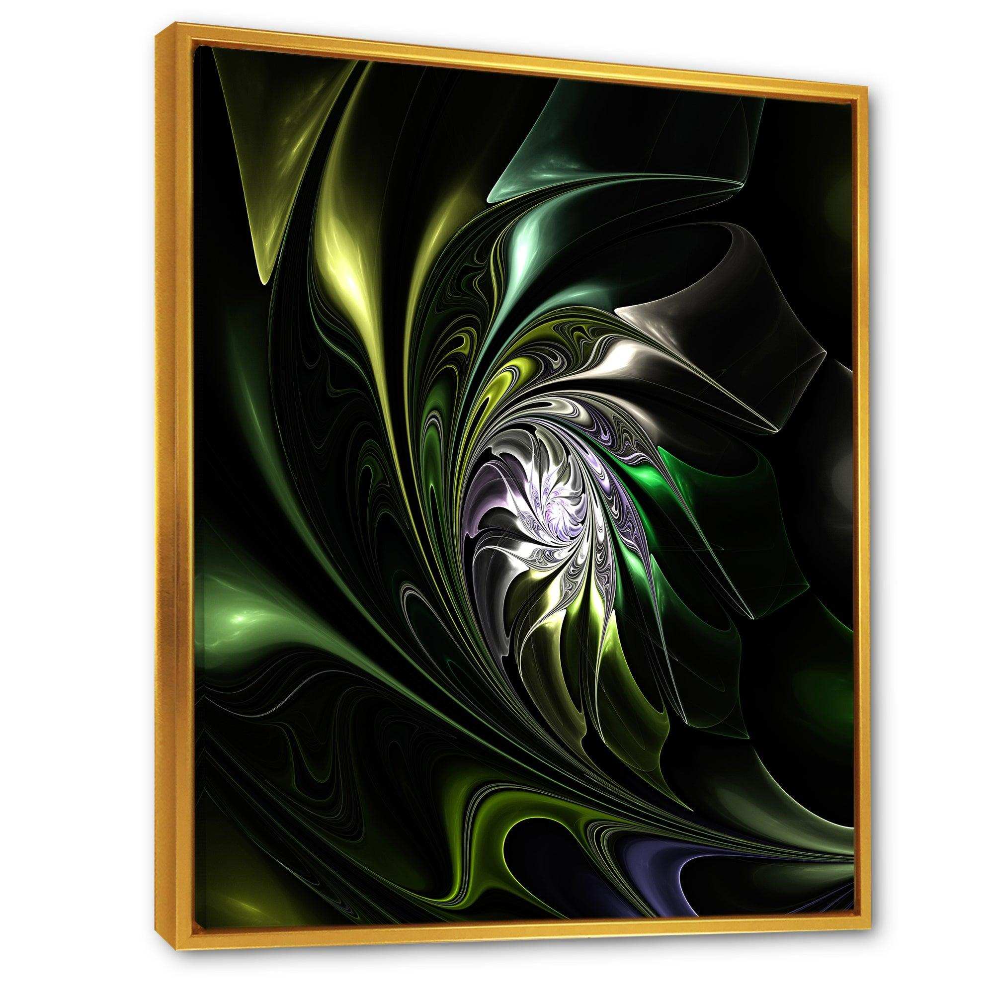 Multi Colored Green Stained Glass