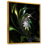 Multi Colored Green Stained Glass