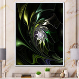 Multi Colored Green Stained Glass