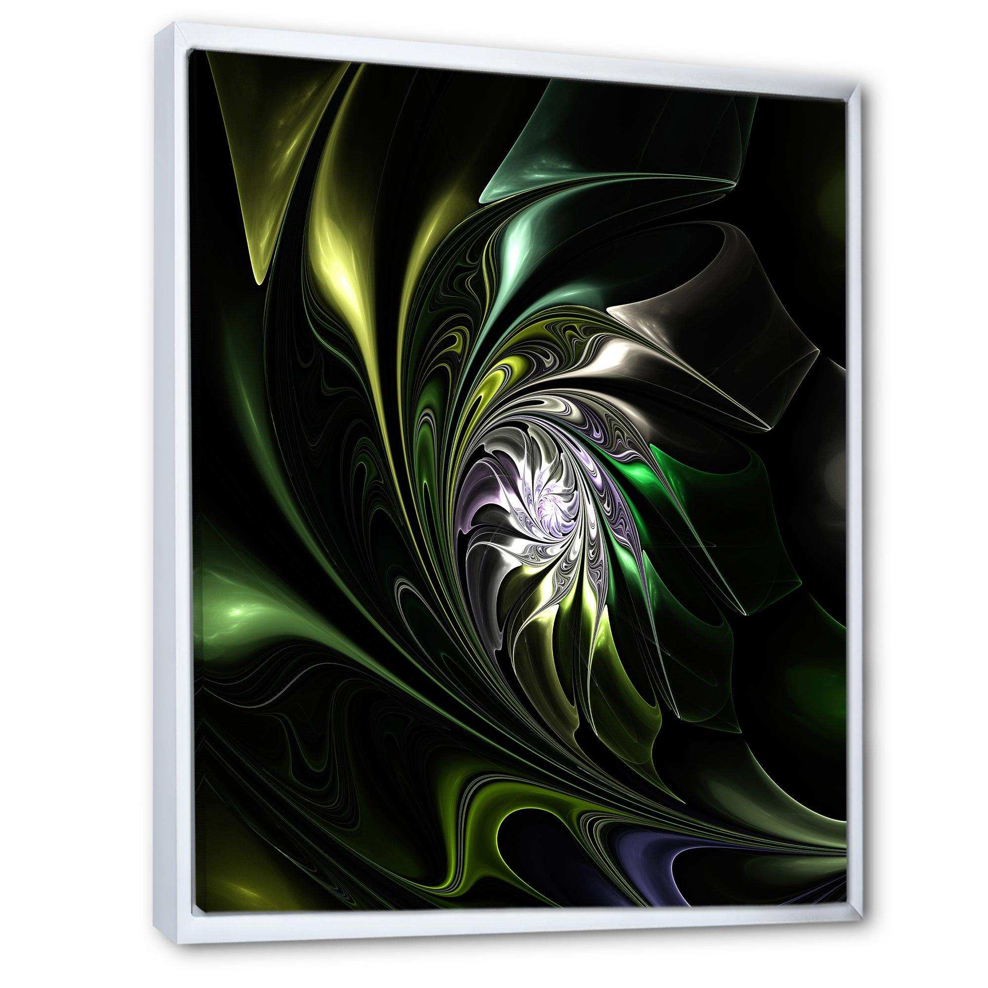 Multi Colored Green Stained Glass