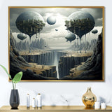 Mind-blowing surreal landscape II - Landscapes Canvas Wall Art