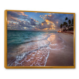 Palm Trees on Clear Sandy Beach