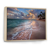 Palm Trees on Clear Sandy Beach