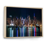 New York Midtown Night Panorama