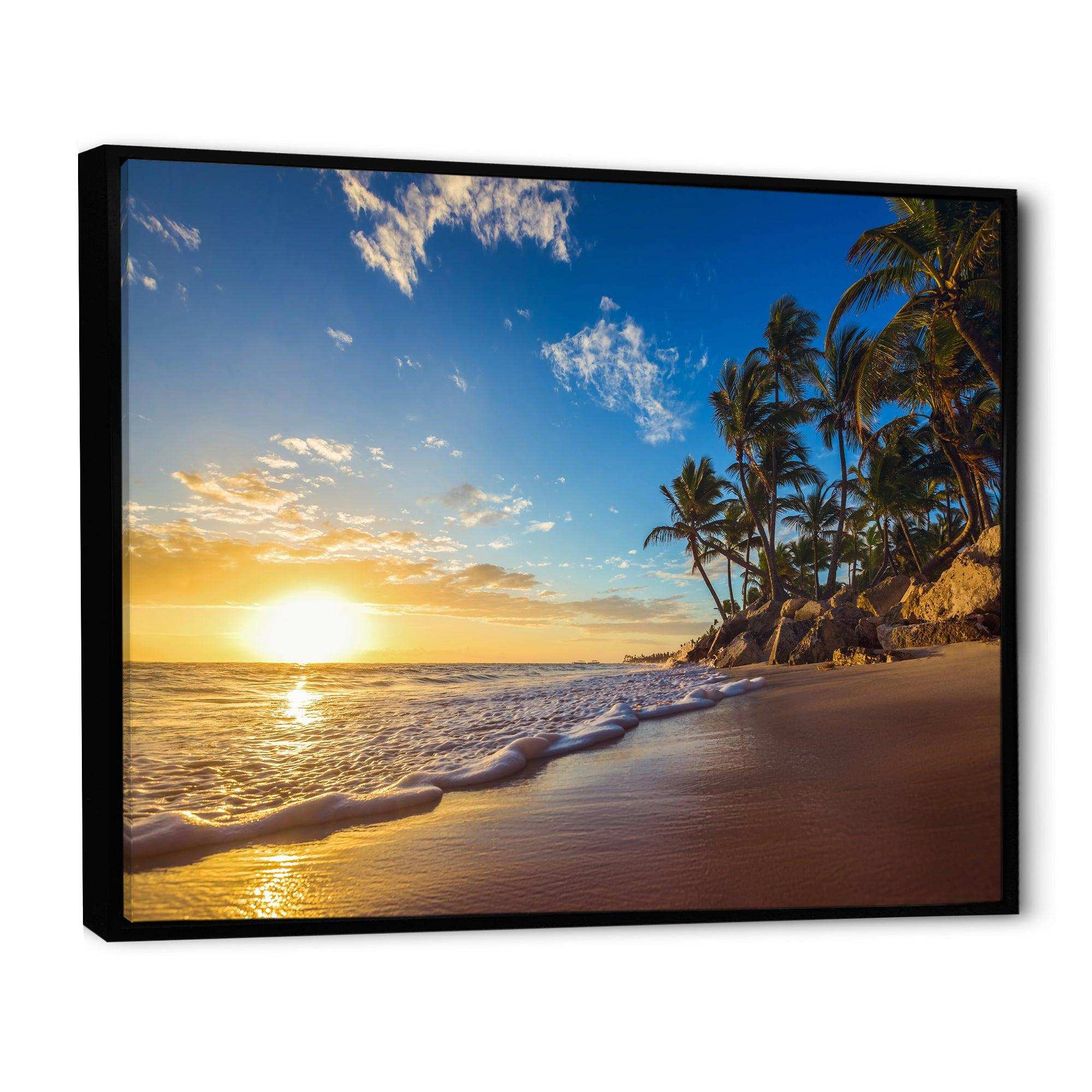 Paradise Tropical Island Beach Sunrise