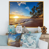 Paradise Tropical Island Beach Sunrise