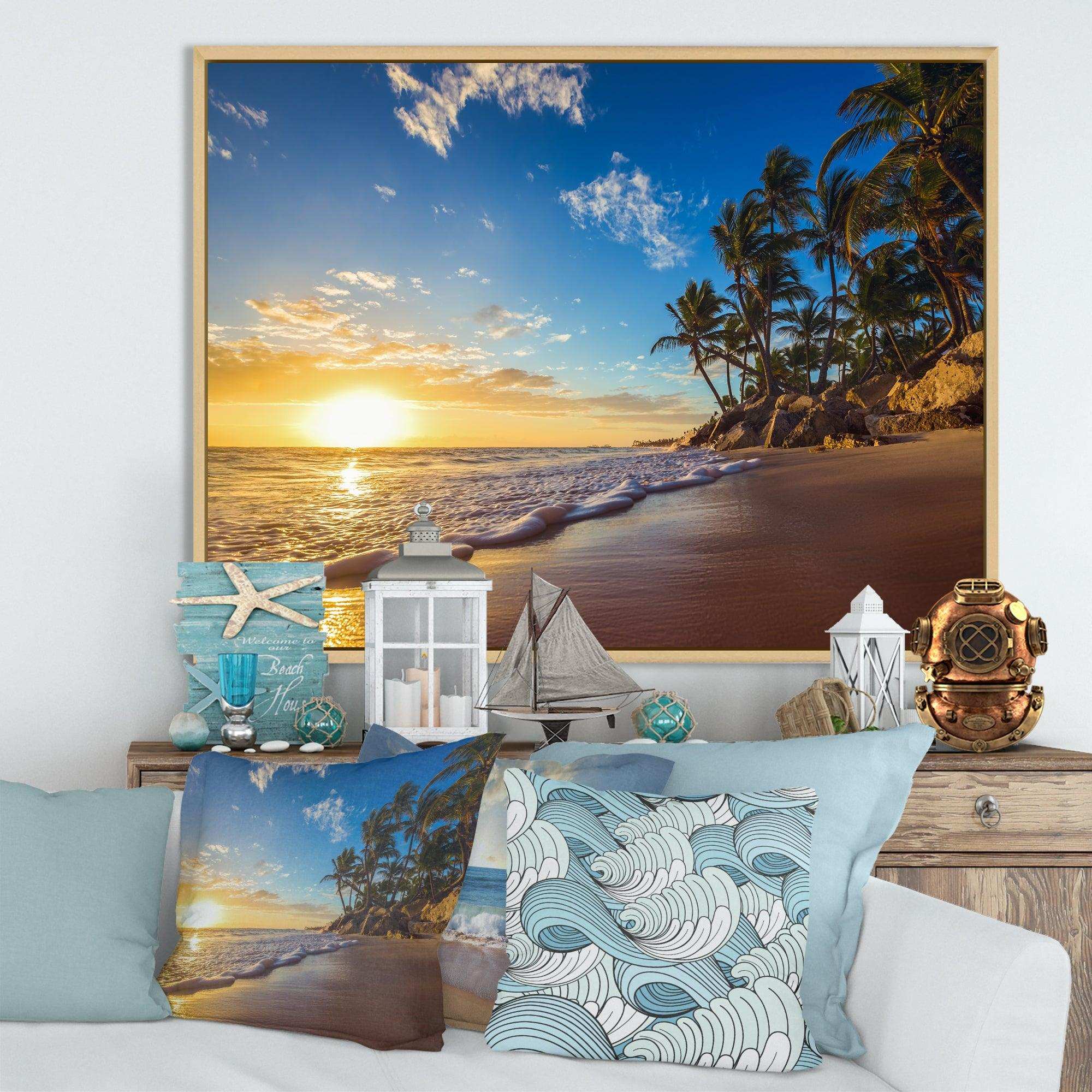 Paradise Tropical Island Beach Sunrise