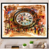 People and Time Acrylic Painting