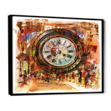People and Time Acrylic Painting