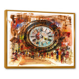 People and Time Acrylic Painting