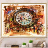 People and Time Acrylic Painting