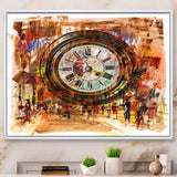 People and Time Acrylic Painting