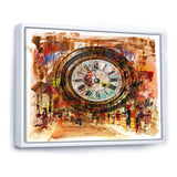 People and Time Acrylic Painting