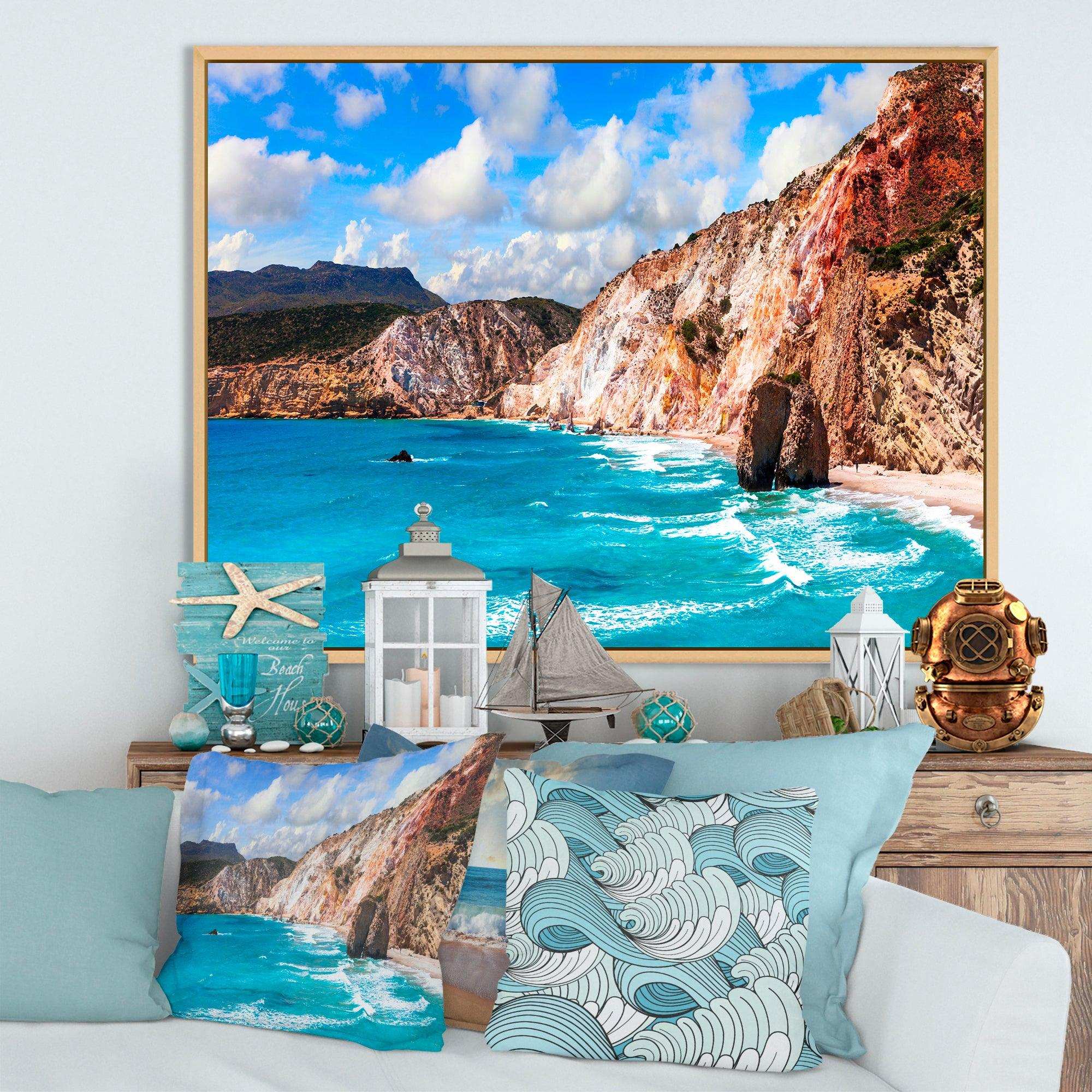 Greek Islands Scenic Beaches