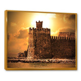 Old Castle at Sunset