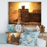 Old Castle at Sunset