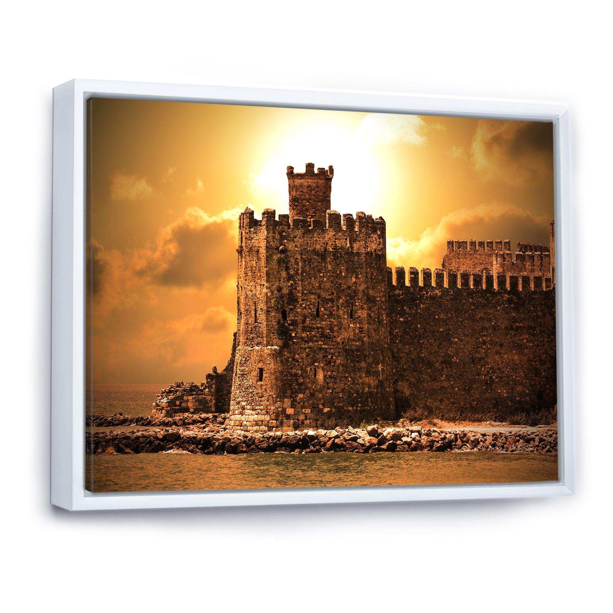 Old Castle at Sunset