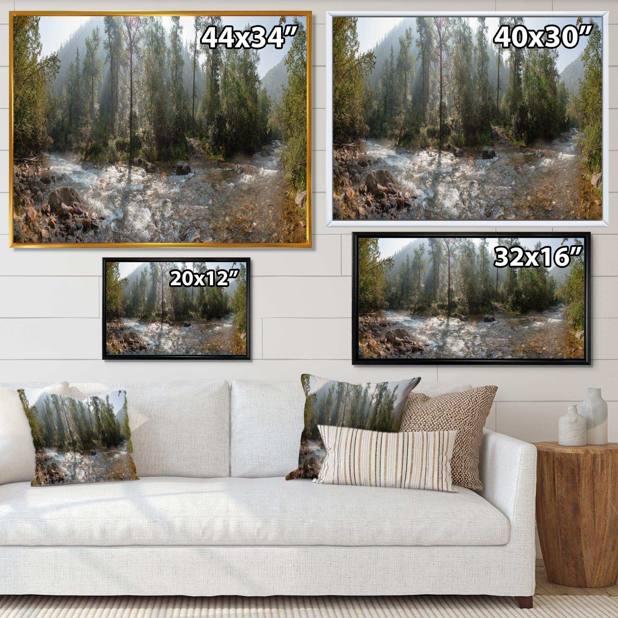 Mountain River Panorama