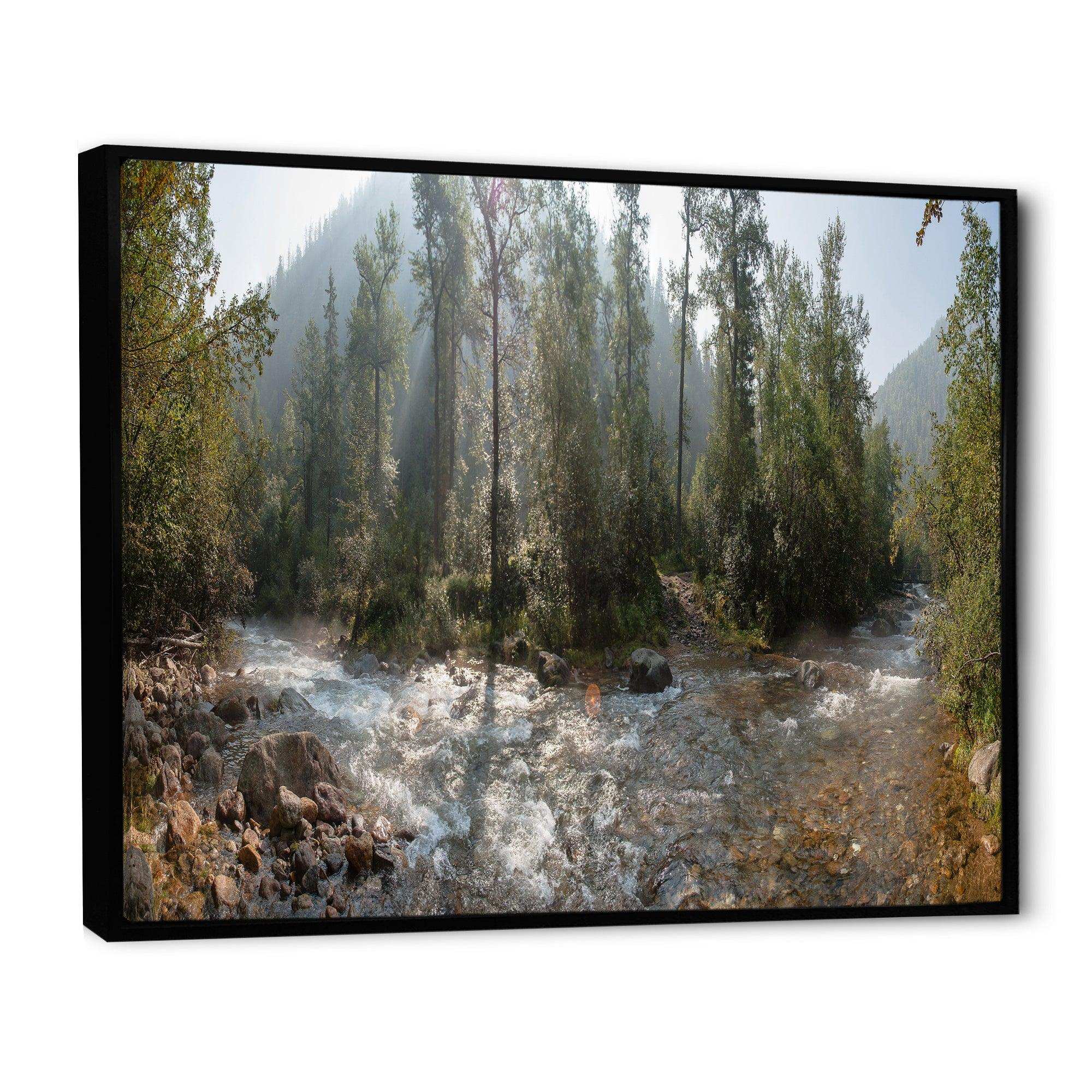 Mountain River Panorama