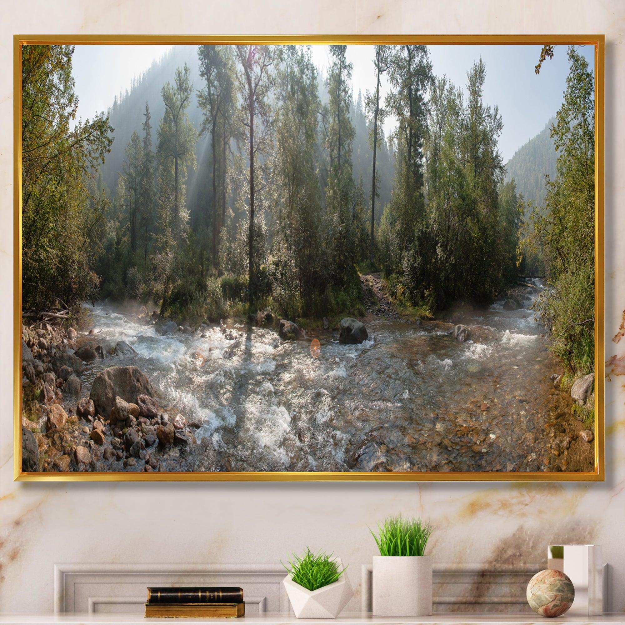 Mountain River Panorama