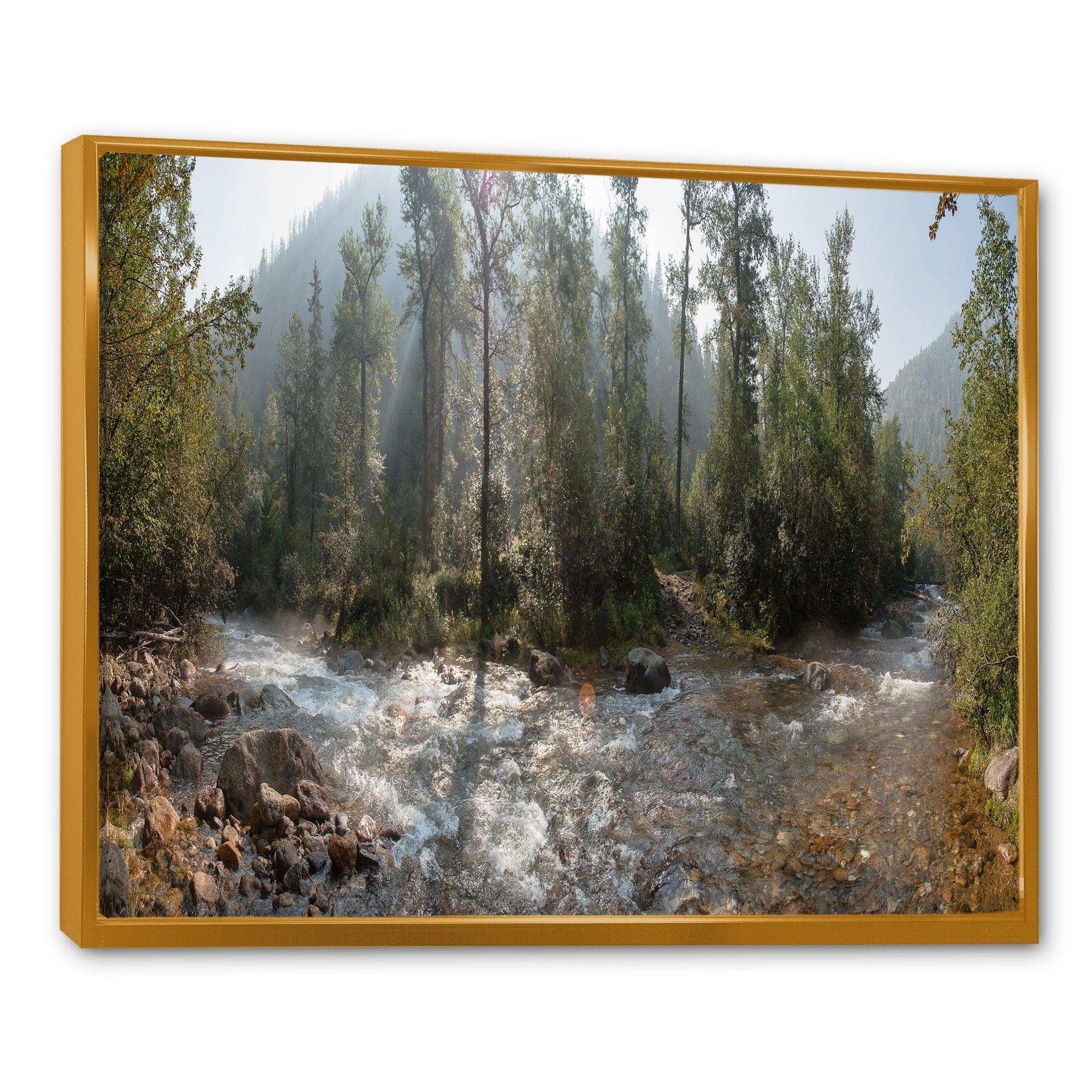 Mountain River Panorama