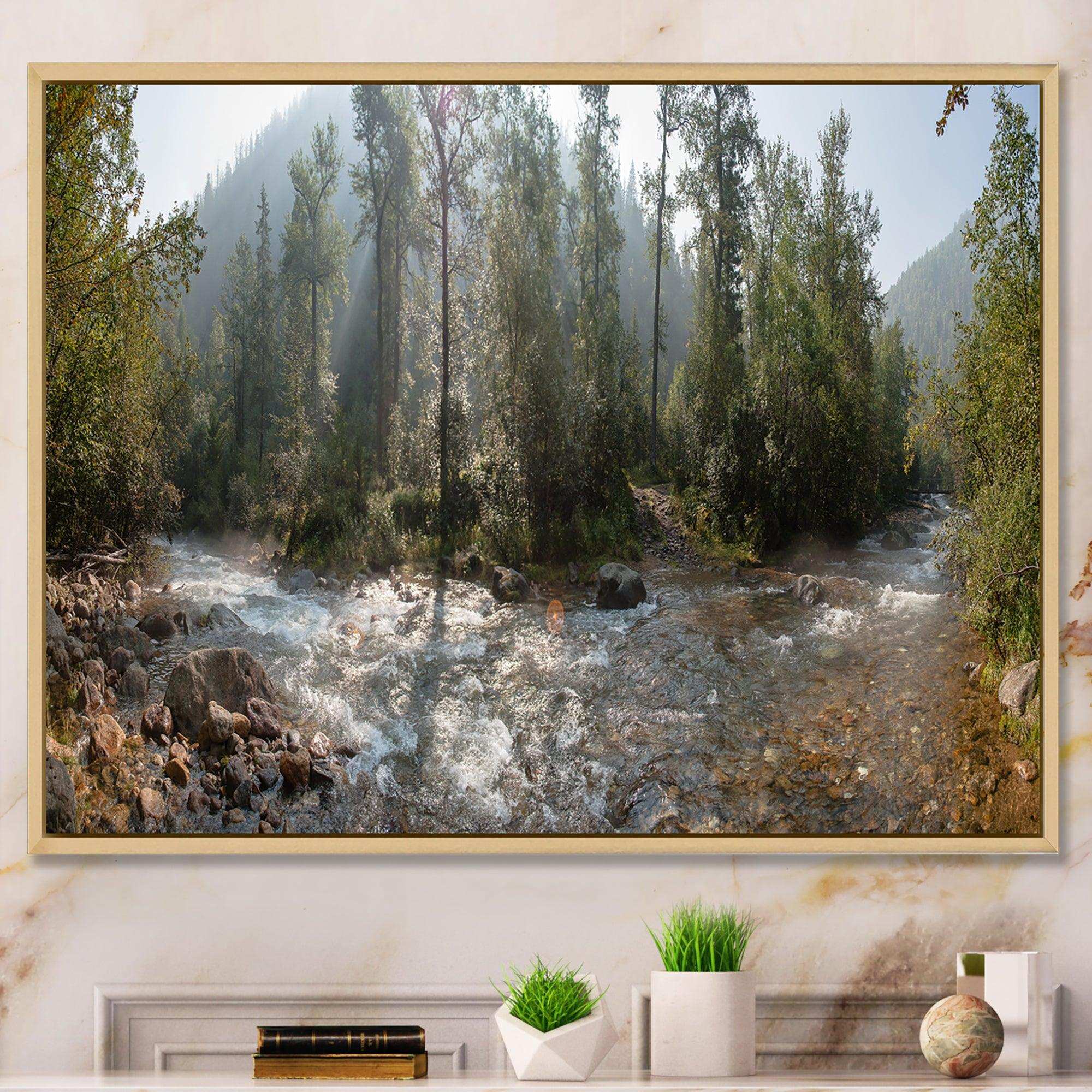 Mountain River Panorama