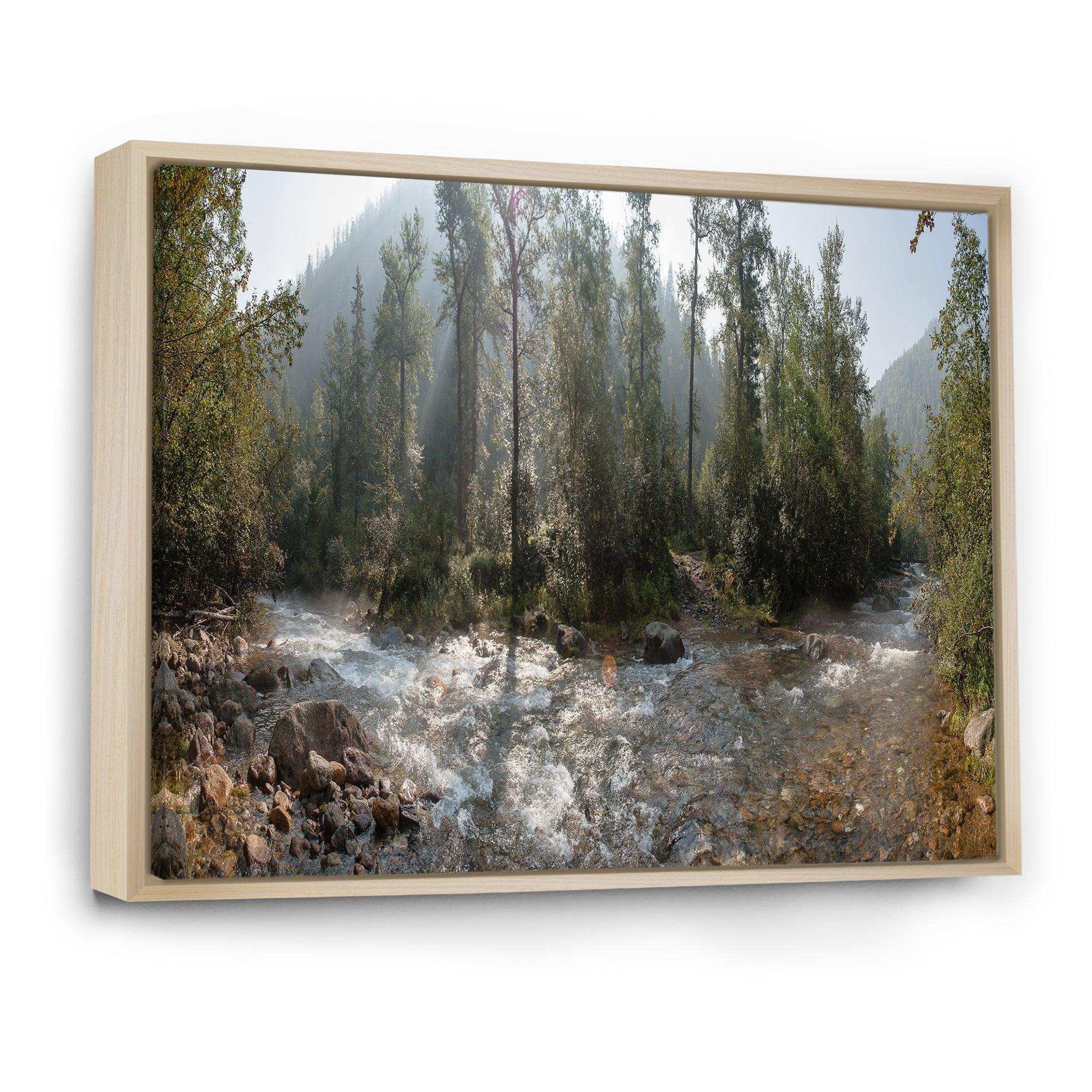 Mountain River Panorama