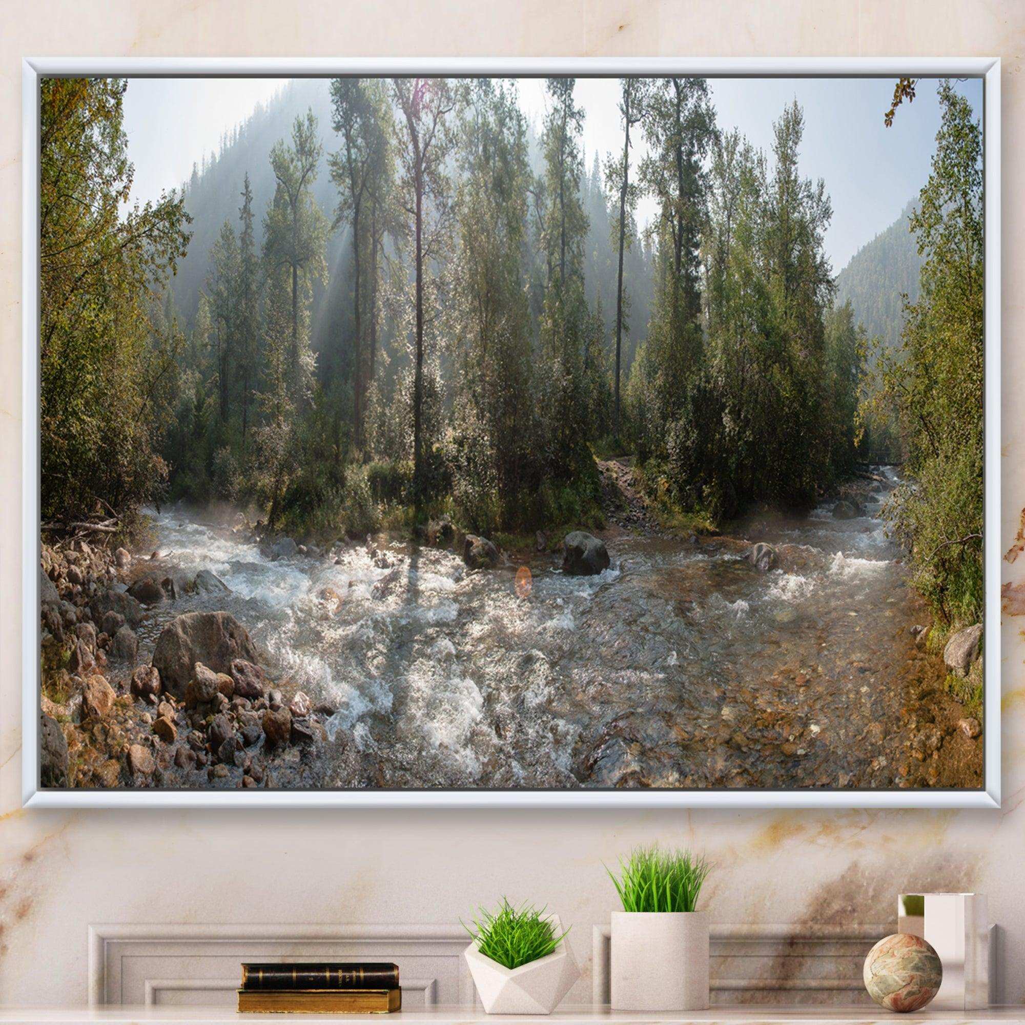 Mountain River Panorama