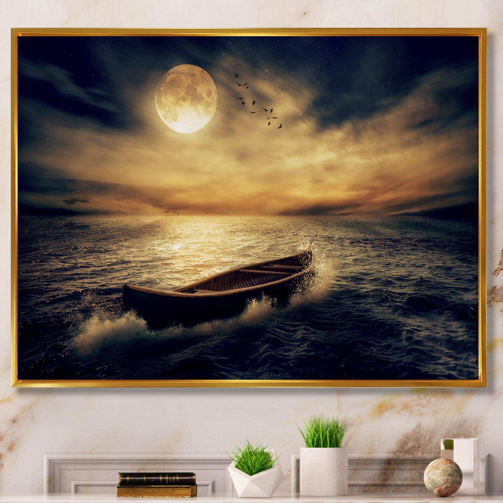 Middle of Ocean after Storm