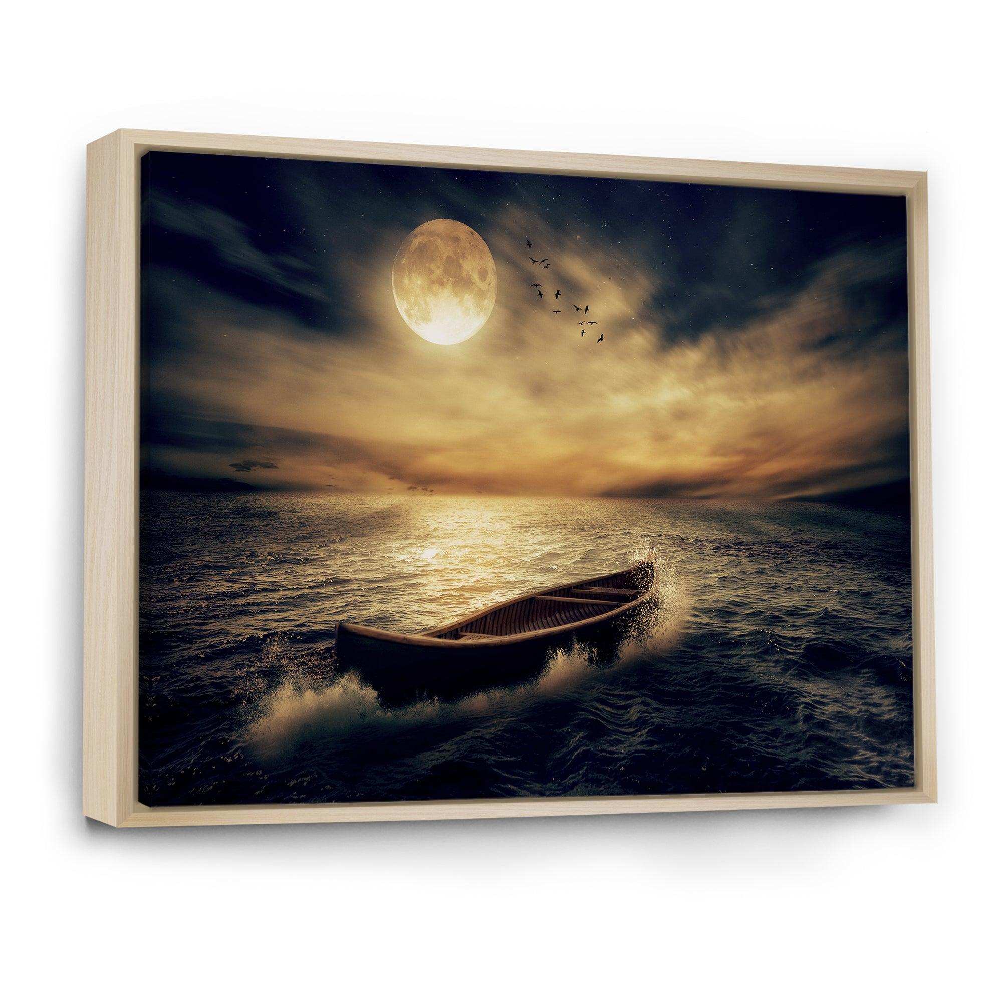 Middle of Ocean after Storm